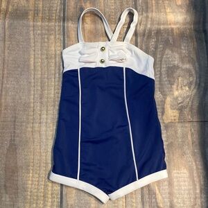 Janie and Jack Baby girl Retro Vintage style Swim suit 18 to 24 months